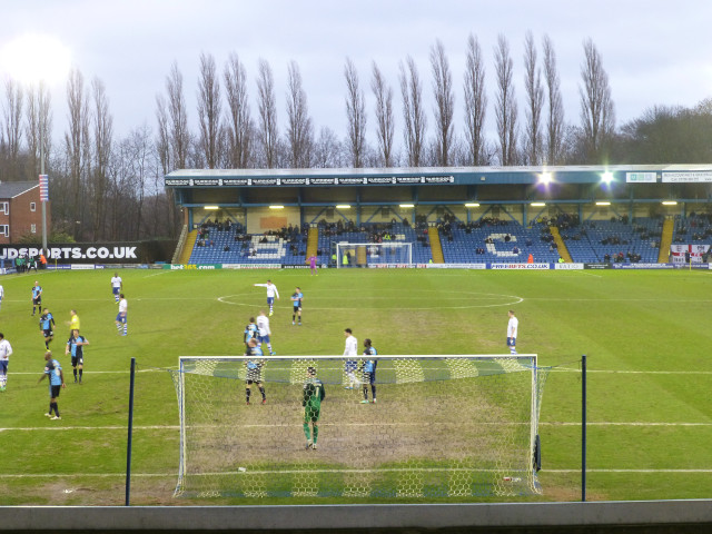 The Cemetery End During the Match